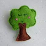 Cute Kawaii Felt Tree Broo..