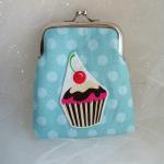 Sale - Blue Polka Dot Cupc..